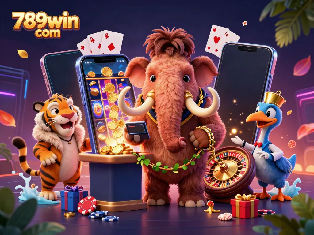 Immerse in the vibrant energy of 789win com where a woolly mammoth bouncer meets a saber-tooth tiger VIP.