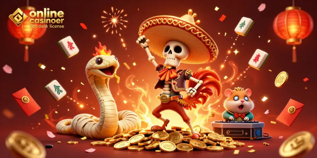 Join the fun at online casinoer uden dansk licens with vibrant celebrations and lucky symbols!